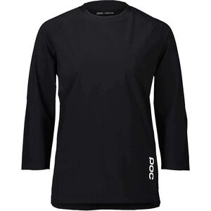 POC Resistance 3/4 Mountain Bike Jersey Womens Medium Black Downhill Cycling NWT